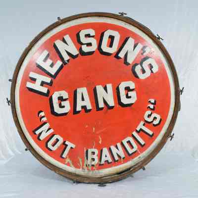 Henson's bass drum