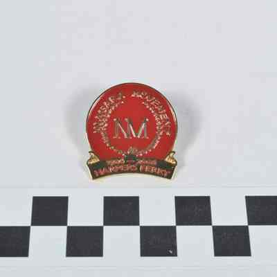 Metal pin commemorating the 100-year anniversary of the Niagara Movement