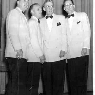 Philip Hunter, Harvey "Tuffy" Lehman, Alvin Ennis and Edward Lee Pine
