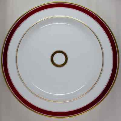 White soup bowl