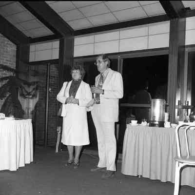 Donald Smith, Pres. W Va Bankers Assn, honored at the Cliffside Motel