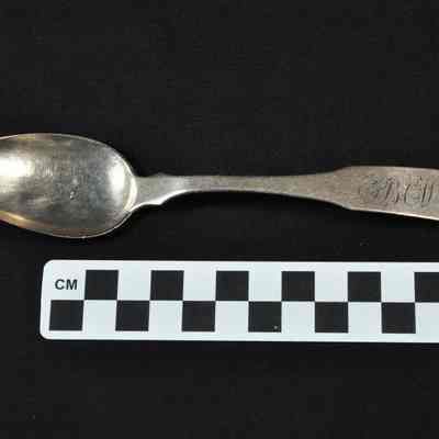 Sterling silver teaspoon, circa 1820
