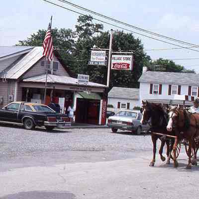 Bakerton Village Store and time capsule