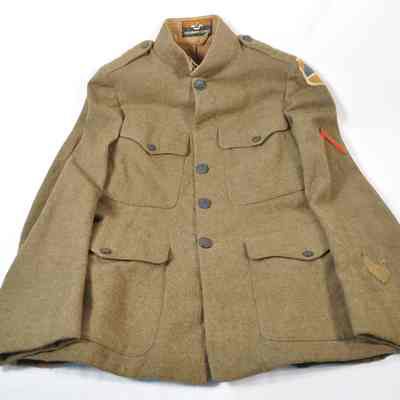 World War I Army olive wool jacket