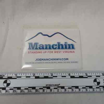 Manchin campaign button