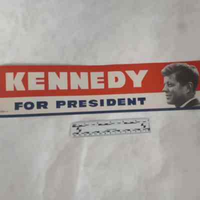 JFK bumper sticker