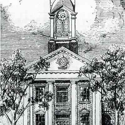 Sketch of Jefferson County Court House