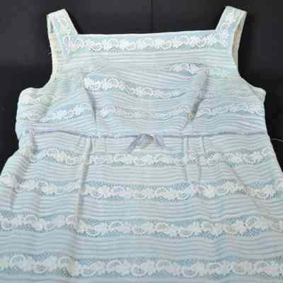 Sunday dress belonging to Barbara Tanquary Shugart