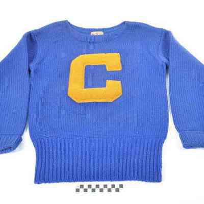 Charles Town High School letter sweater