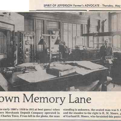 Farmers Merchants Deposit Company, Charles Town, circa early 1900s (IMG3908012)