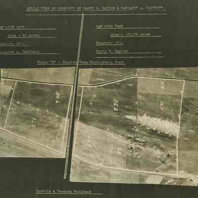 Aerial view of the Gap View Farm property