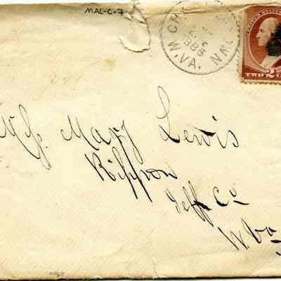 Charlestown postmark, 1885