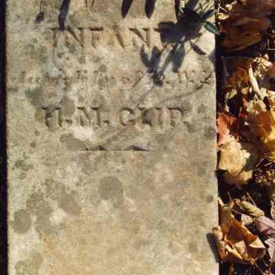 Kabletown Churchyard gravestone