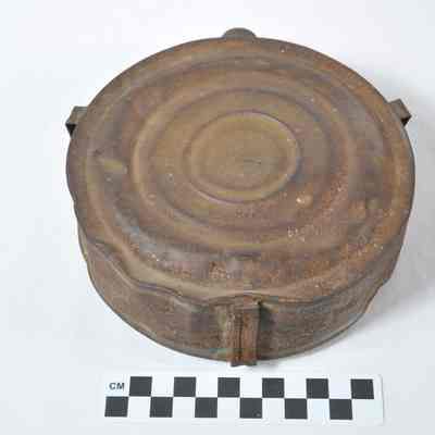 Tin CSA drum canteen
