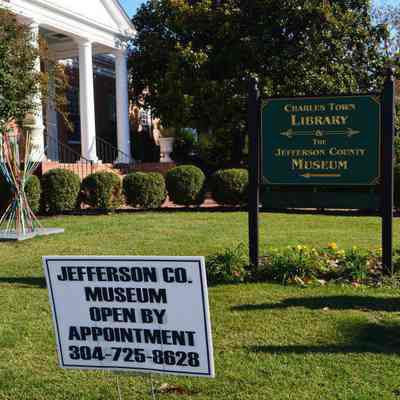 Jefferson County Museum pandemic yard sign