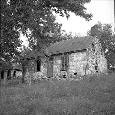 Slave quarters behind Altona, October 1975