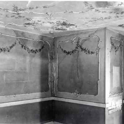 Scottish castle on Bolivar Heights, interior view of second floor