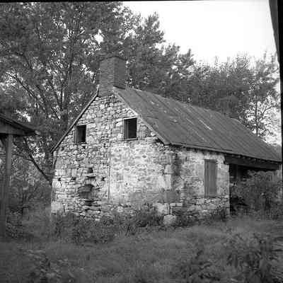Slave quarters behind Altona, October 1975