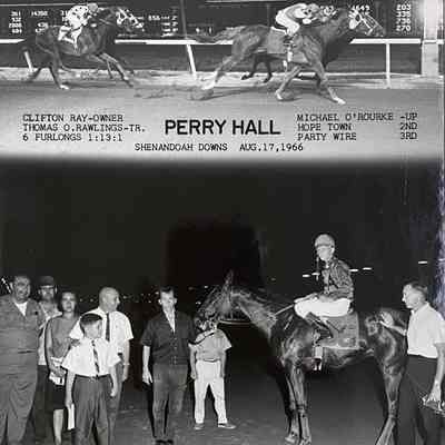 Perry Hall winners circle photo