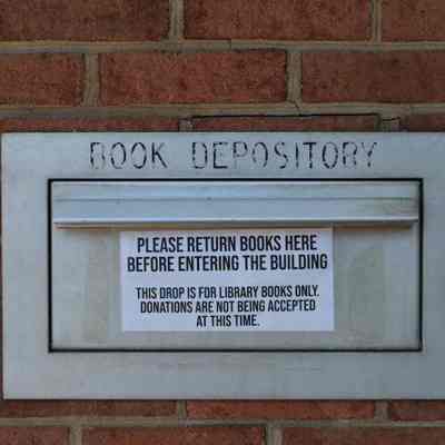Charles Town Library book depository