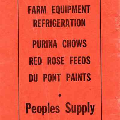 1st Annual Jefferson County Fair Back Cover