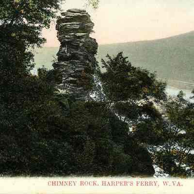 Chimney Rock. Harper's Ferry, W. VA.