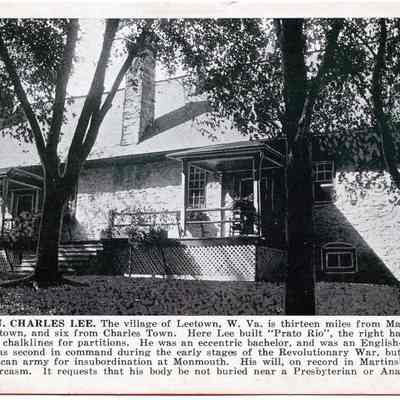 Home of General Charles Lee