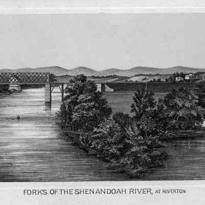 Forks of the Shenandoah River at Riverton
