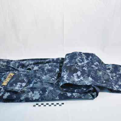 Two-piece U.S. Navy working uniform