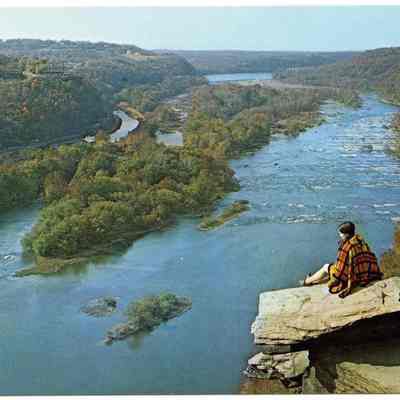 View from Maryland Heights, Harpers Ferry, West Virginia