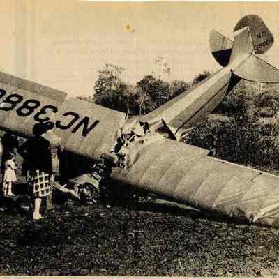 Crash near Moler's Crossroads