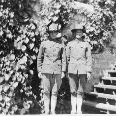 Frank Bane in World War I uniform