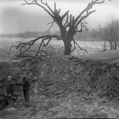 Halltown dynamite truck explosion damage