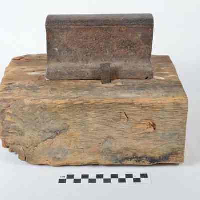 Baltimore & Ohio Railroad stringer and U rail