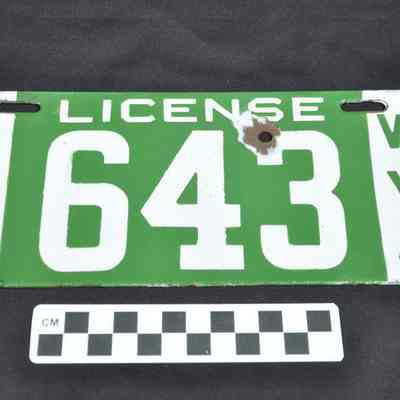 West Virginia license plate