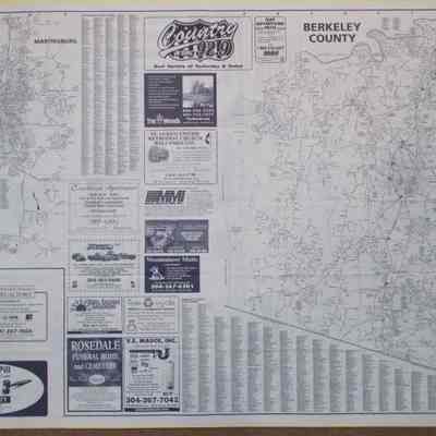 Map of Jefferson, Berkeley & Morgan Co.
