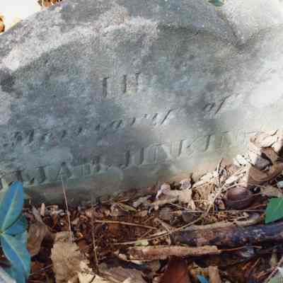 Kabletown Churchyard gravestone