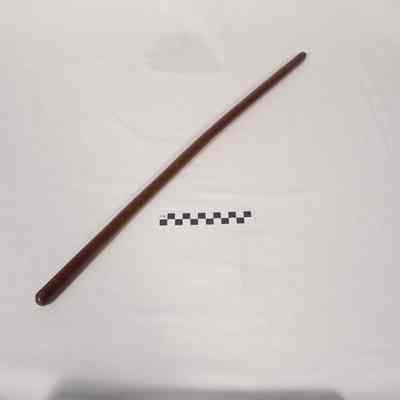 Leather bound stick