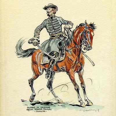 Officier Virginia Cavalry