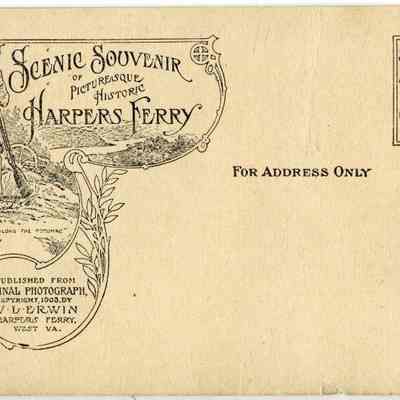 Bird's-eye view of Harpers Ferry and Bolivar Heights