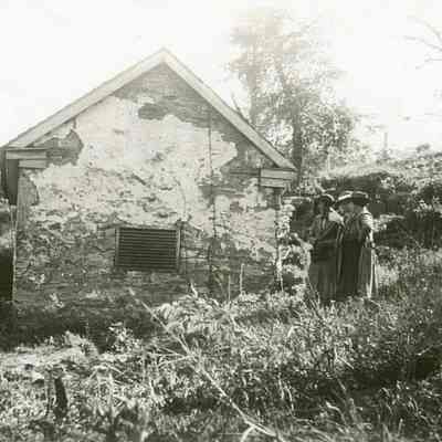 The springhouse at Falling Spring