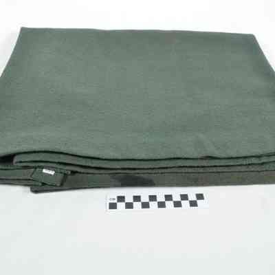 Green cotton tablecloth