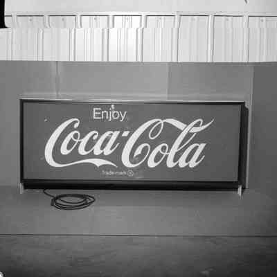 Dixie Narco Coca Cola sign