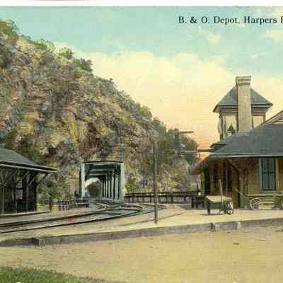 B. & O. Depot, Harper's Ferry, W. Va.