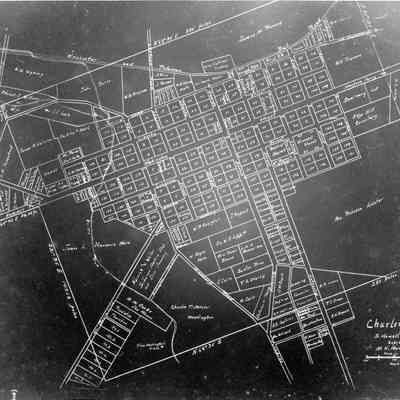 Map of Charles Town, W. Va
