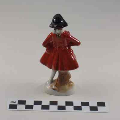 Porcelain figurine of a man