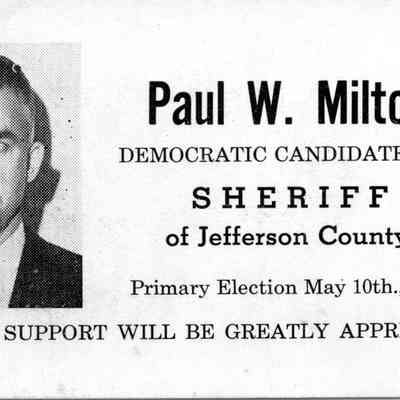 Paul William Milton - 1960