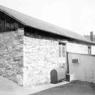 Stone building - back of building at 109 East Liberty Street