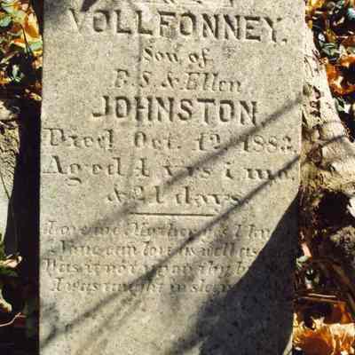 Kabletown Churchyard gravestone