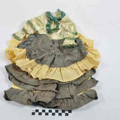 Collection of doll clothing